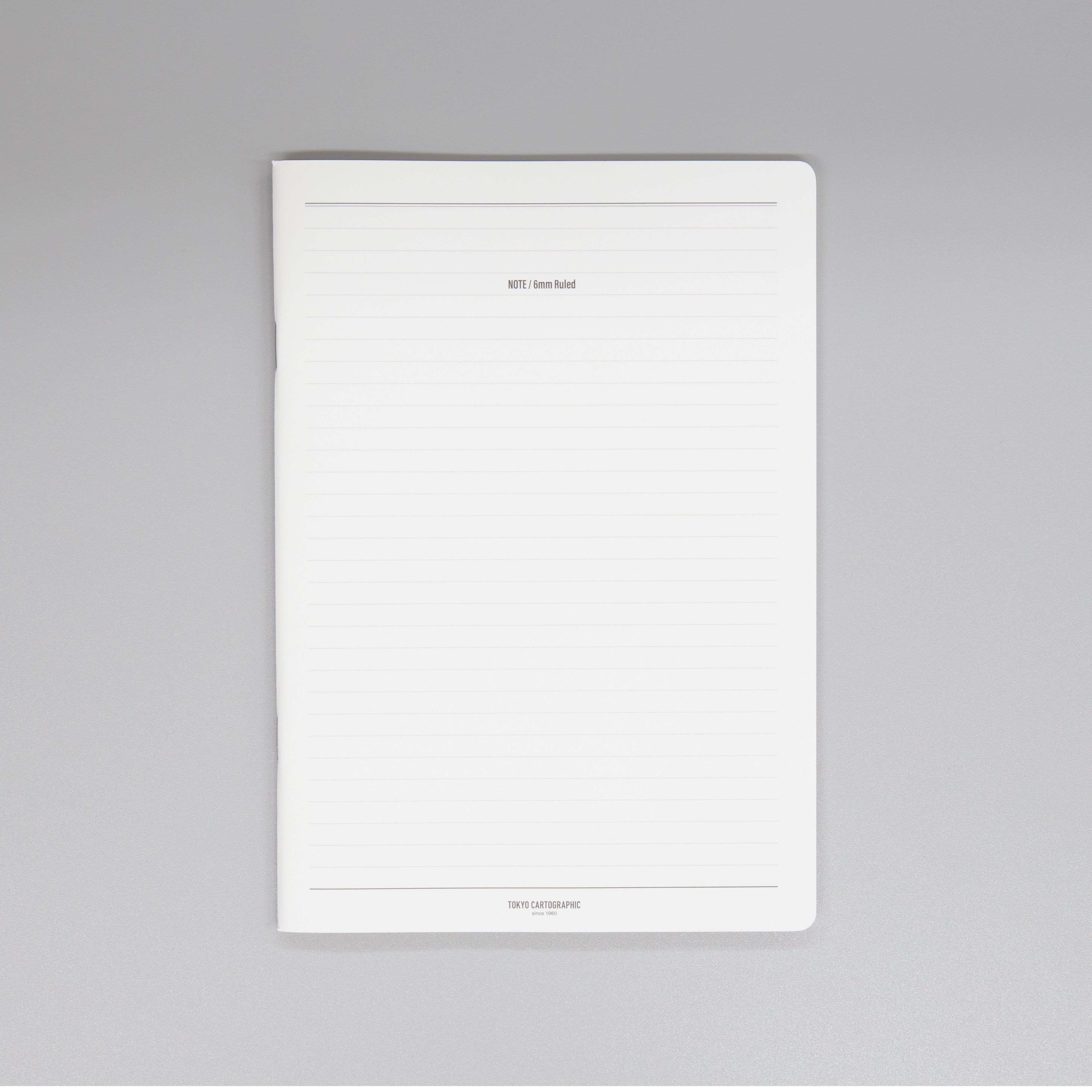 ノート6mm罫線A5 | Tokyo Cartographic Co., Ltd.