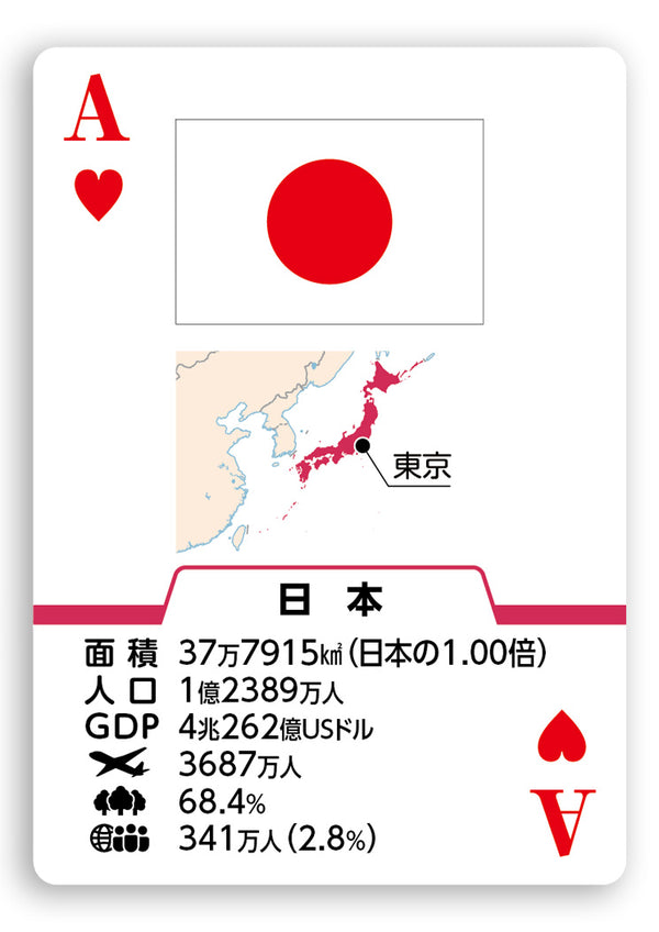 世界がわかるトランプ