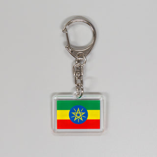 アクリルキーホルダー国旗　エチオピア