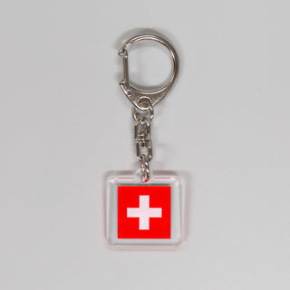 アクリルキーホルダー国旗　スイス