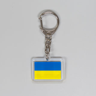 アクリルキーホルダー国旗　ウクライナ