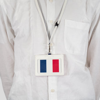 国旗デザインIDケース横型フランス