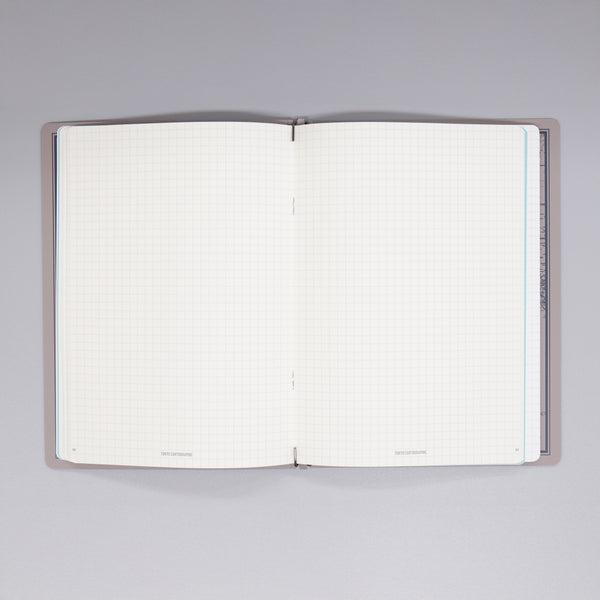 fixieダイアリーノートカバーA5ブラック＋26年度月間ダイアリー・方眼ノートセット