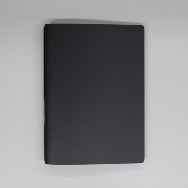 fixieダイアリーノートカバーA5ブラック＋26年度週間ダイアリー・横罫ノートセット