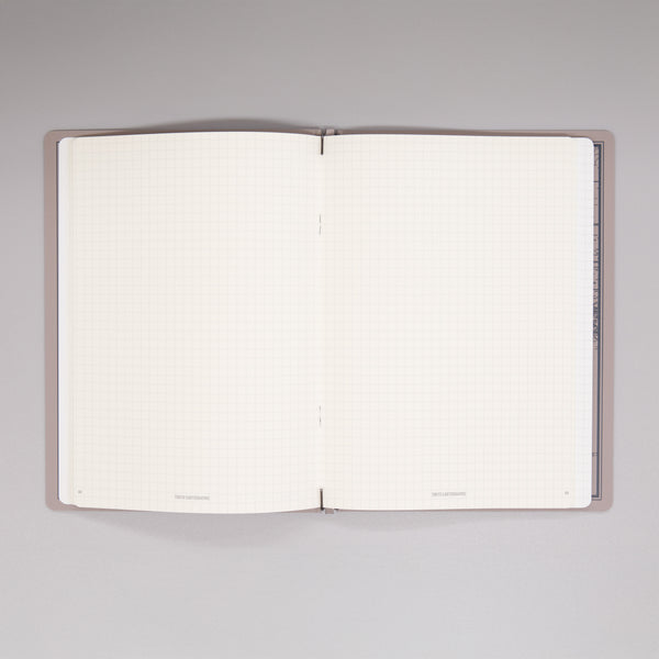 fixieダイアリーノートカバーA5ブラック＋フリー月間ダイアリー・方眼ノートセット