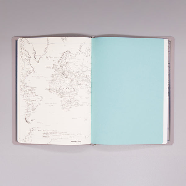 fixieダイアリーノートカバーA5キャメル＋26年度週間ダイアリー・横罫ノートセット