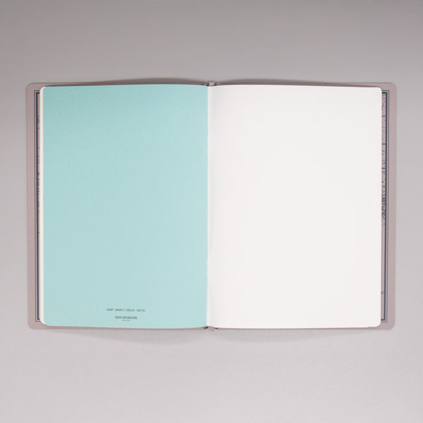 fixieダイアリーノートカバーA5キャメル＋26年度週間ダイアリー・横罫ノートセット