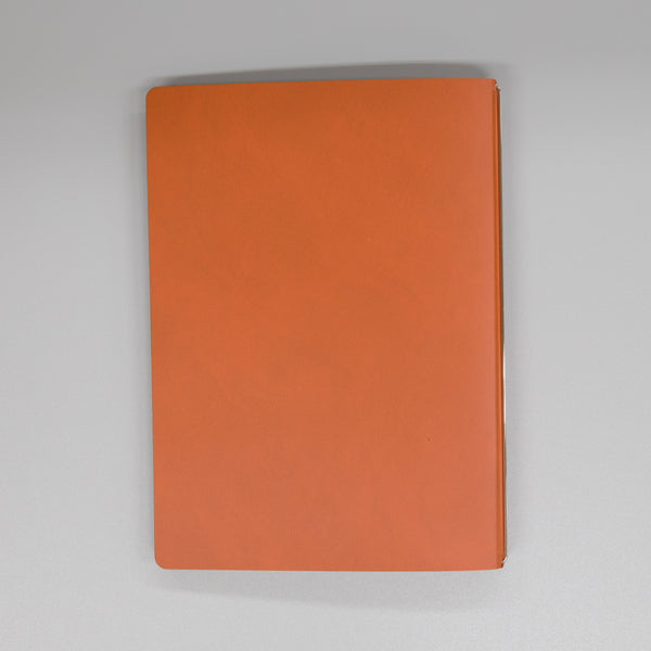 fixieダイアリーノートカバーA5キャメル＋フリー月間ダイアリー・方眼ノートセット