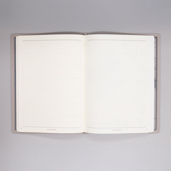 fixieダイアリーノートカバーA5キャメル＋フリー週間ダイアリー・横罫ノートセット