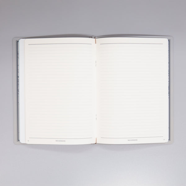 fixieダイアリーノートカバーA5ホワイト＋26年度週間ダイアリー・横罫ノートセット