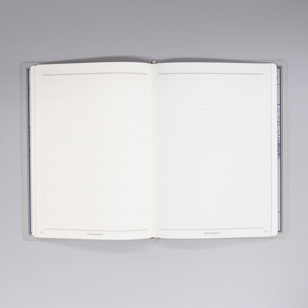 fixieダイアリーノートカバーA5ホワイト＋26年度週間ダイアリー・横罫ノートセット