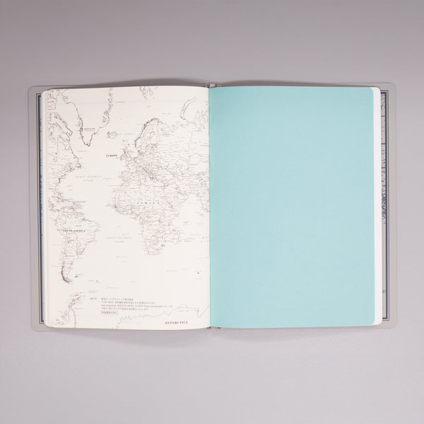 fixieダイアリーノートカバーA5ホワイト＋26年度週間ダイアリー・横罫ノートセット