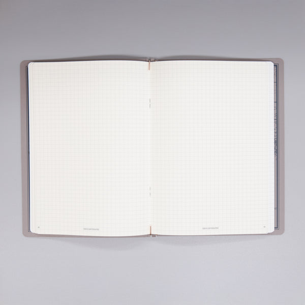 fixieダイアリーノートカバーA5ホワイト＋フリー月間ダイアリー・方眼ノートセット