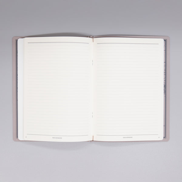 fixieダイアリーノートカバーA5ホワイト＋フリー週間ダイアリー・横罫ノートセット