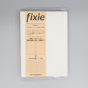 fixieダイアリーノートカバーA5ホワイト＋フリー週間ダイアリー・横罫ノートセット