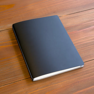 fixieダイアリーノートカバーA5ブラック＋フリー月間ダイアリー・方眼ノートセット