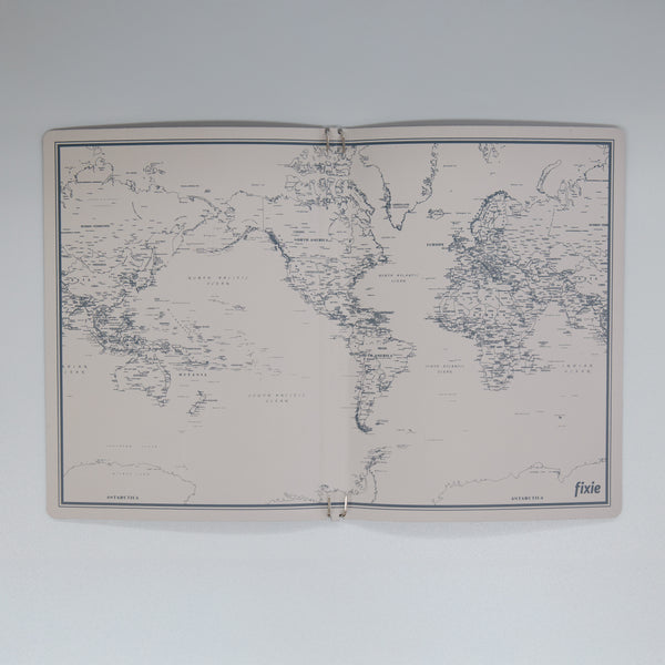 fixieダイアリー・ノートカバーA5キャメル