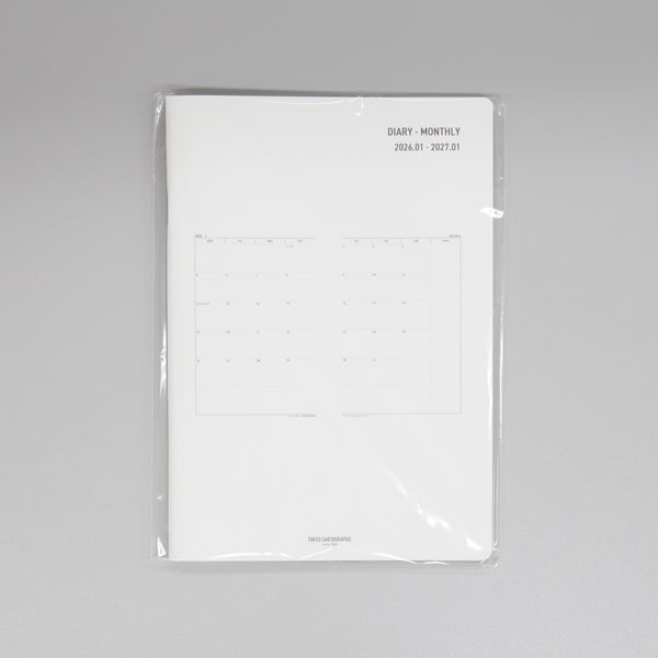 2026年度月間ダイアリーA5