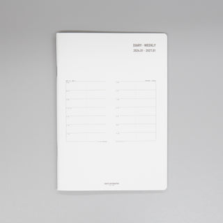 2026年度週間ダイアリーA5