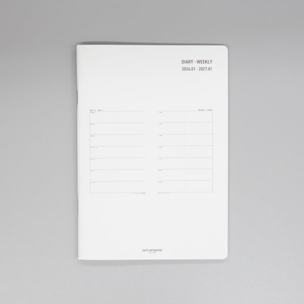2026年度週間ダイアリーA5