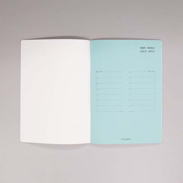 2026年度週間ダイアリーA5