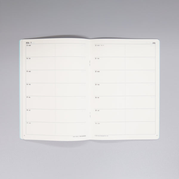 2026年度週間ダイアリーA5