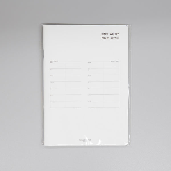 2026年度週間ダイアリーA5