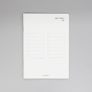 フリー週間ダイアリーA5