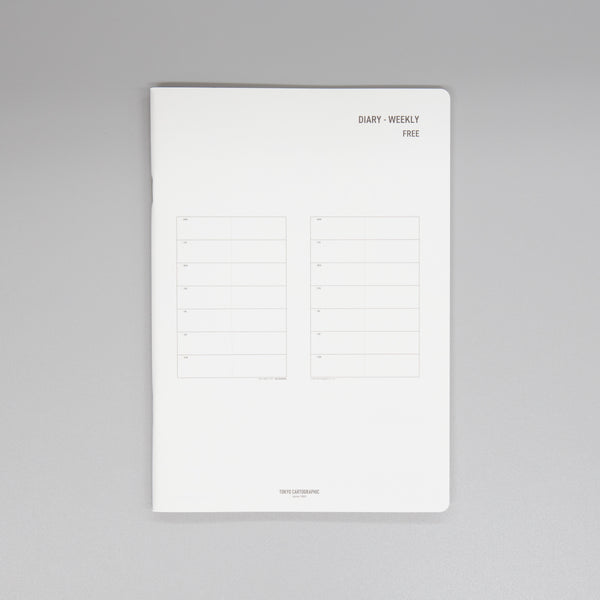 フリー週間ダイアリーA5
