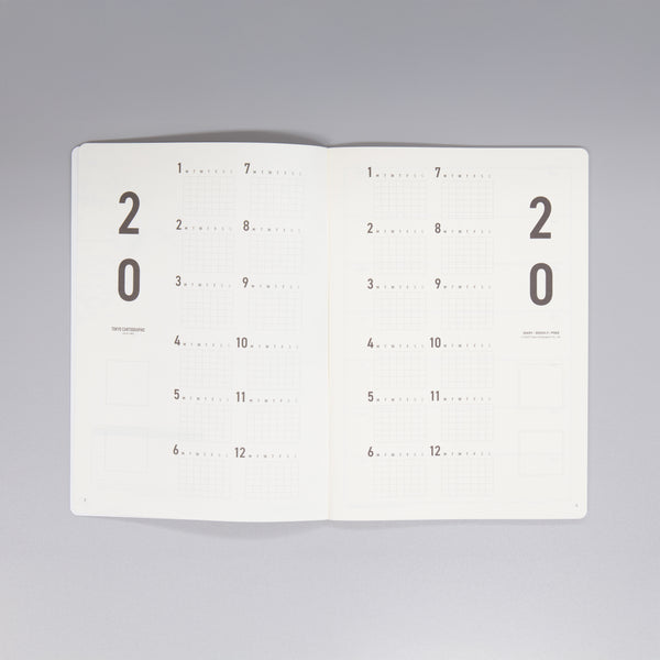 フリー週間ダイアリーA5