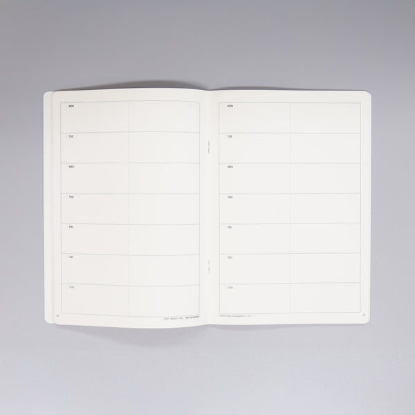 フリー週間ダイアリーA5