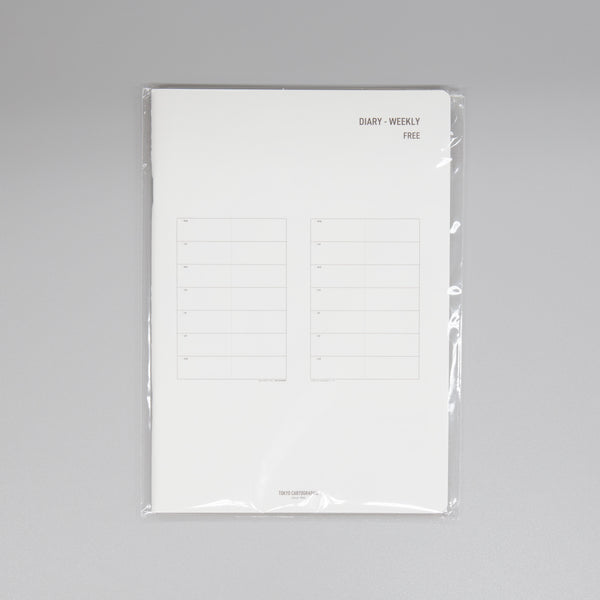 フリー週間ダイアリーA5
