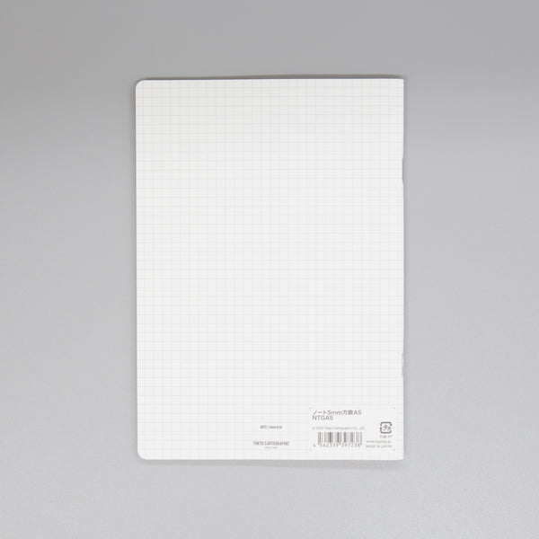 ノート5mm方眼A5