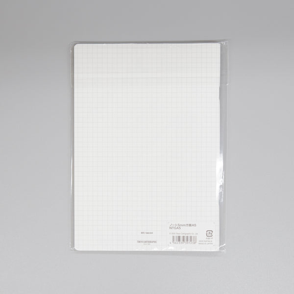 ノート5mm方眼A5