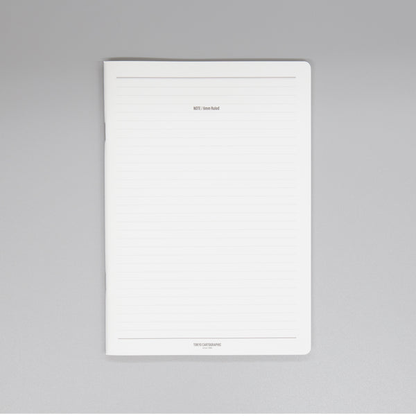ノート6mm罫線A5