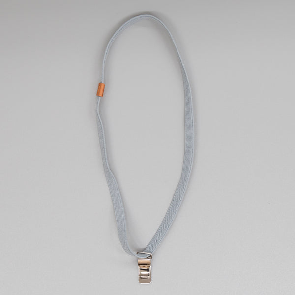 ゴムバンドクリップグレー