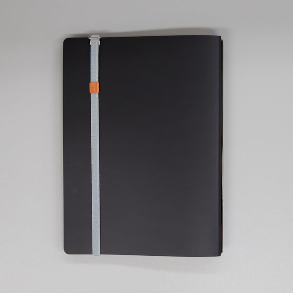 ゴムバンドクリップグレー