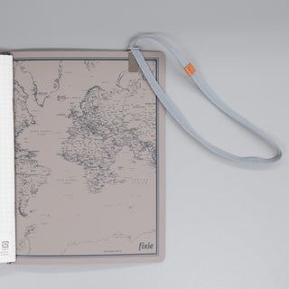 ゴムバンドクリップグレー