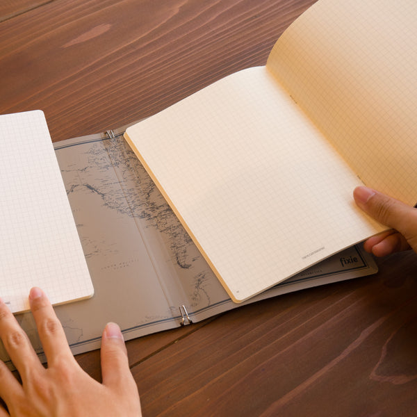 fixieダイアリー・ノートカバーA5ホワイト