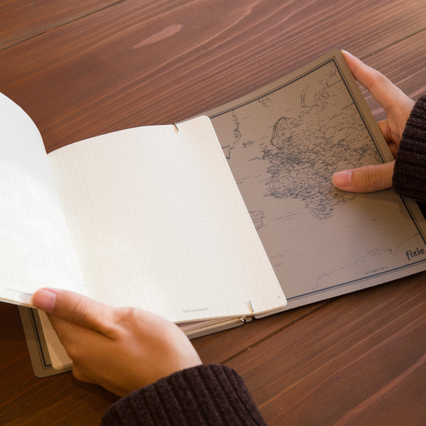 fixieダイアリー・ノートカバーA5ホワイト