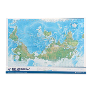 THE WORLD MAP upside down（逆さ地図）