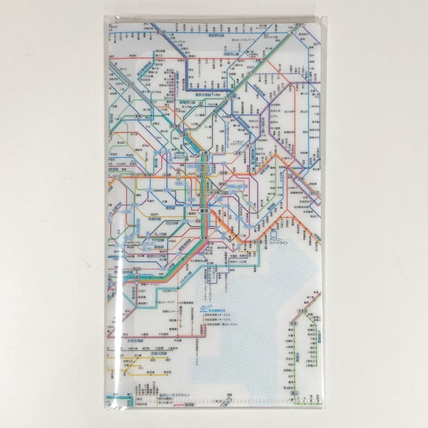 鉄道路線図チケットホルダー首都圏日本語