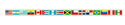 マスキングテープ 世界の国旗 南北アメリカ