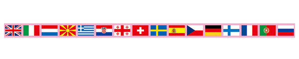 マスキングテープ 世界の国旗 ヨーロッパ
